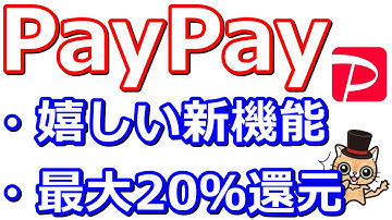PayPayポイントがタダで100ポイントもらえる＆最大20％還元！新機能もあり
