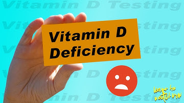Vitamin D test to check for a vitamin D deficiency | Low vitamin D levels