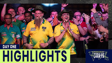 NEW FORMAT, SAME DRAMA! Day One Highlights | 2023 My Diesel Claim World Cup of Darts