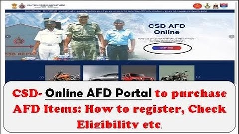 CSD AFD Online| Simple Steps to buy a vehicle from CSD| Received LS order from Depot| New process