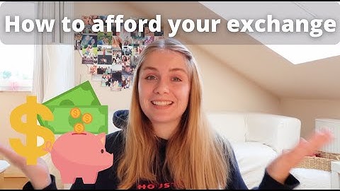 How to afford exchange years + the real cost of studying abroad | scholarships | monthly costs