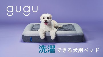 簡単に洗えるguguドギー| 犬用ベッド| よりよい犬生に、よりよい睡眠を | gugu